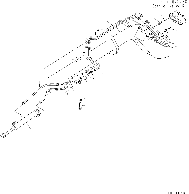 Шланг 230-09-03075 KOMATSU