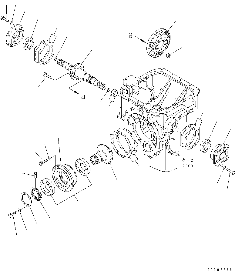 Дроссель (жиклёр) 17M-22-45471 KOMATSU