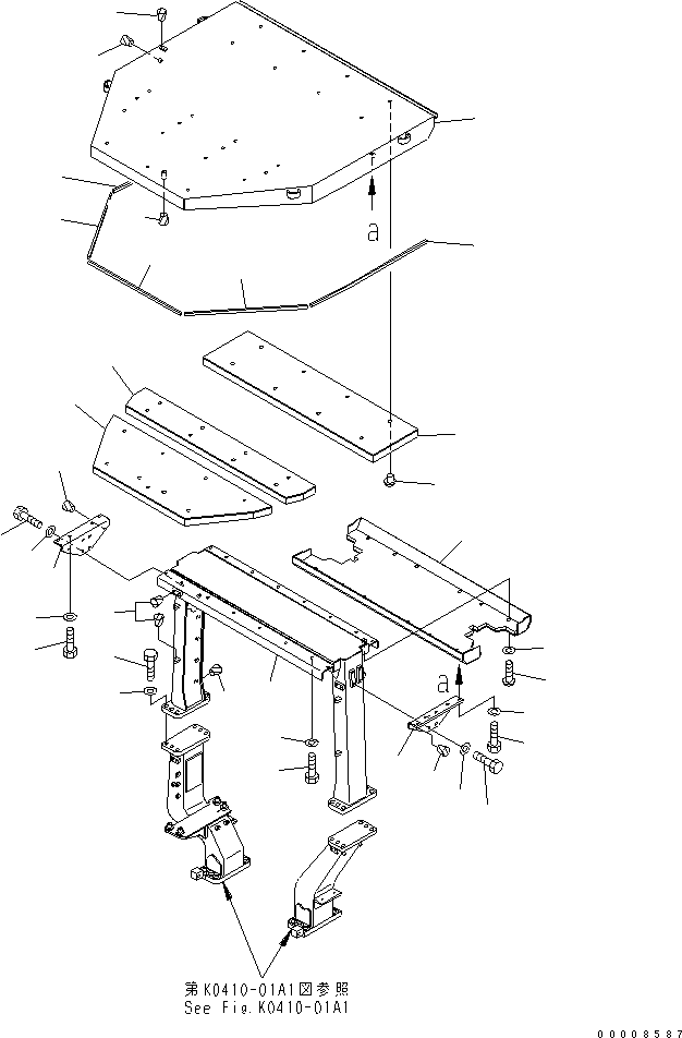 LINING,ROOF 134-X78-7190 KOMATSU