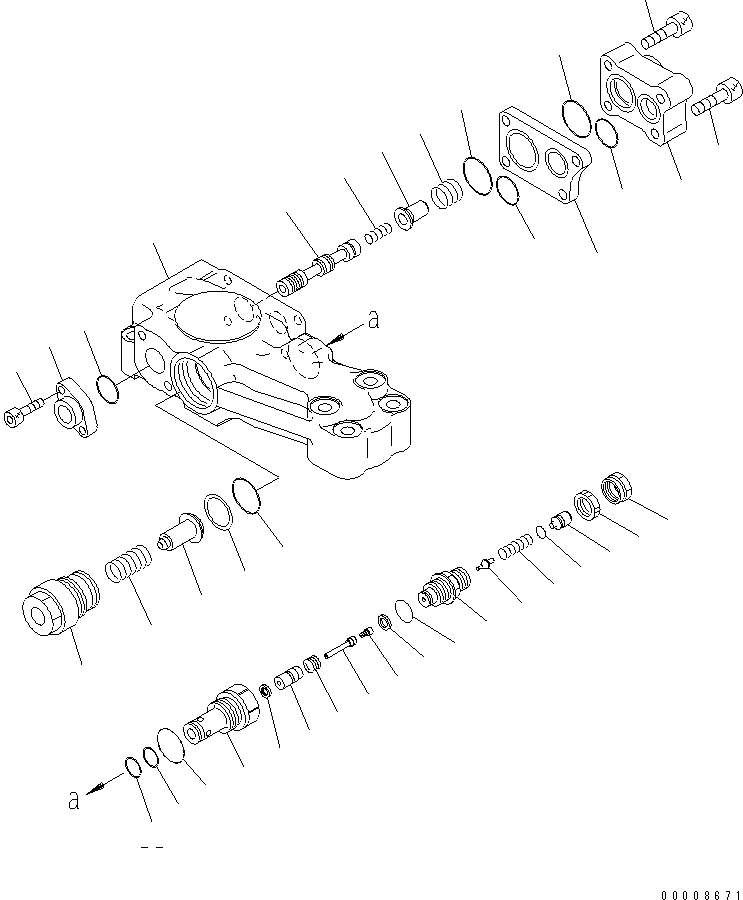 RETAINER, 2.2MM 702-21-39620 KOMATSU