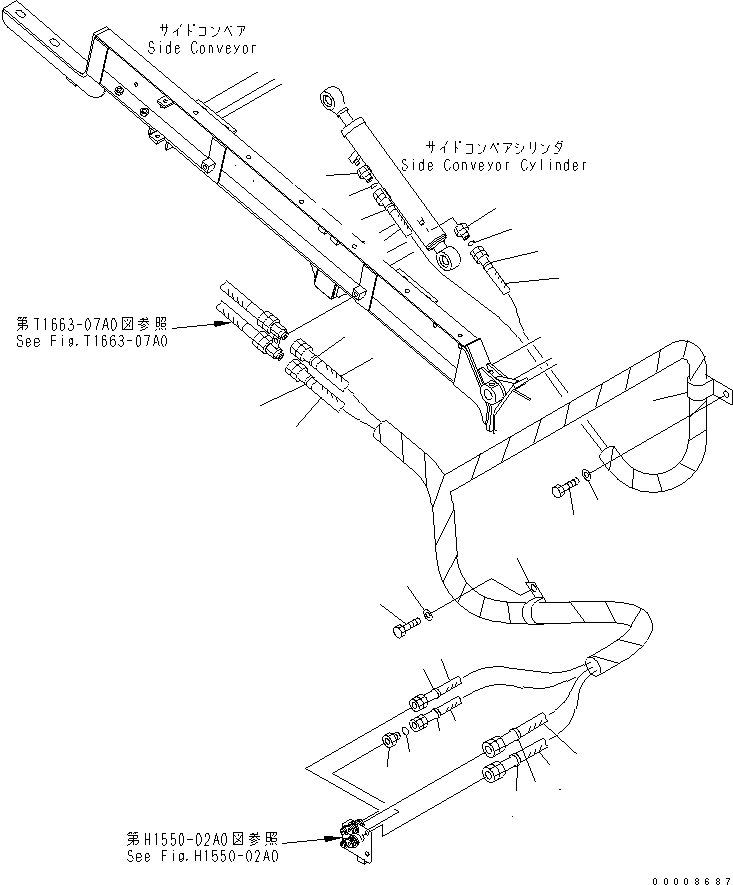 Шланг 02753-00215 KOMATSU