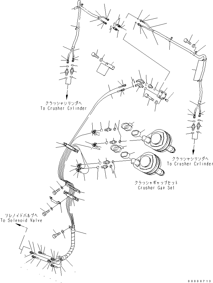 Шланг 02765-00220 KOMATSU