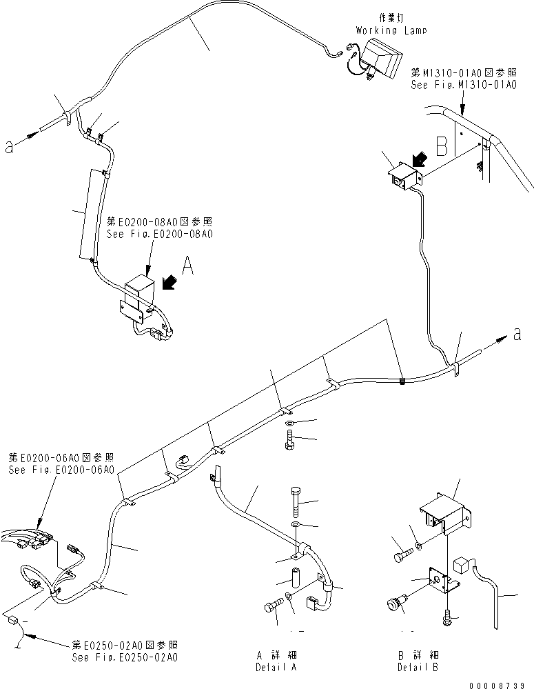 Жгут проводов 8240-06-1561 KOMATSU