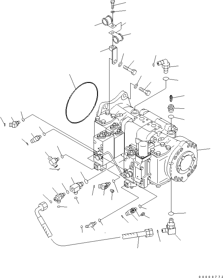 Шланг 02761-003A4 KOMATSU