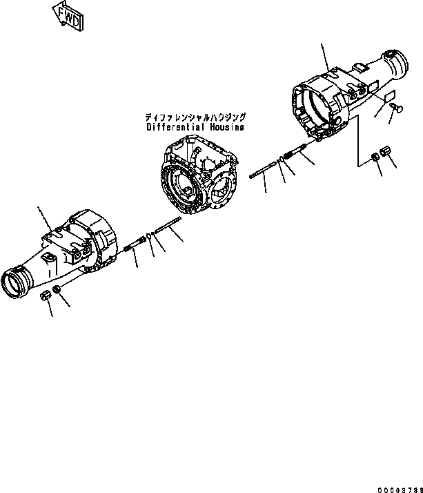 Картер 419-22-33410 KOMATSU