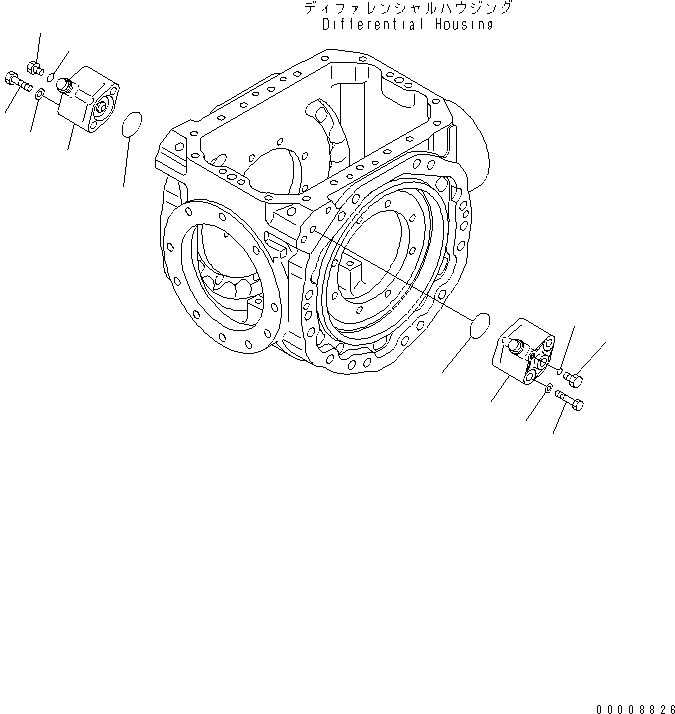 DIFFERENTIAL ASS'Y (419-23-31050) KOMATSU