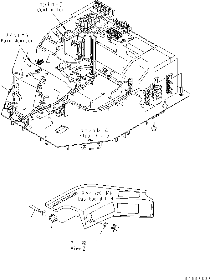 Жгут проводов 425-06-22830 KOMATSU