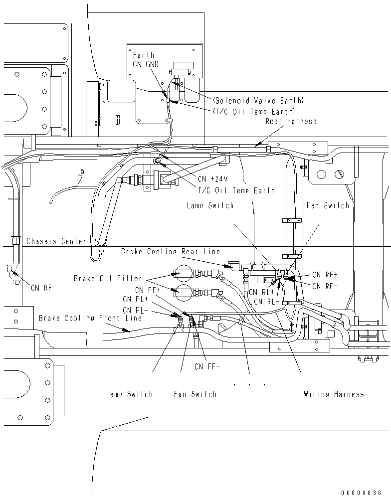 Жгут проводов 41F-S05-1880 KOMATSU