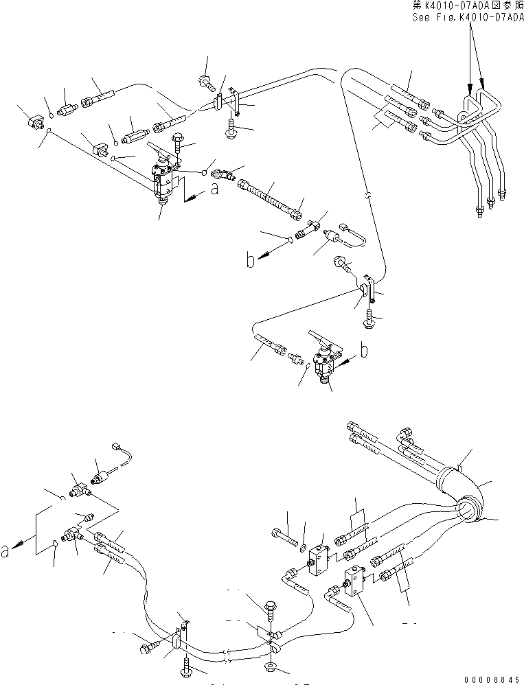 Шланг 07108-20409 KOMATSU
