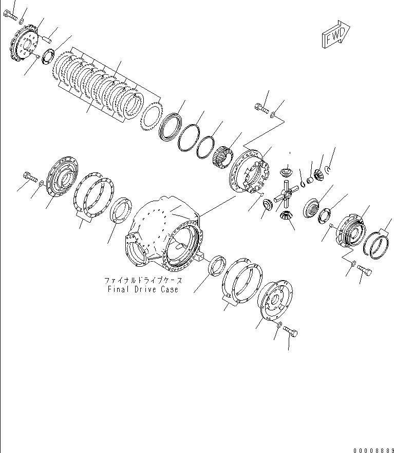 Болт 01010-91435 KOMATSU