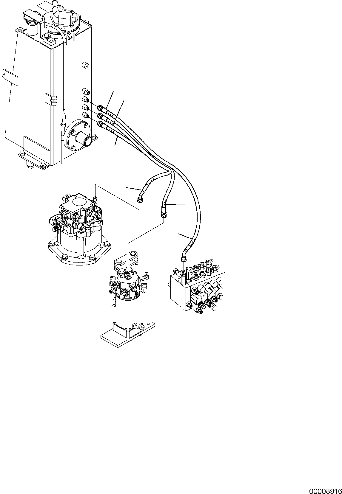 Шланг 22L-62-22430 KOMATSU
