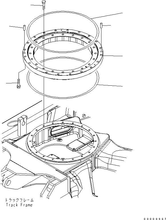 SEAL,LOWER 20S-25-81170 KOMATSU
