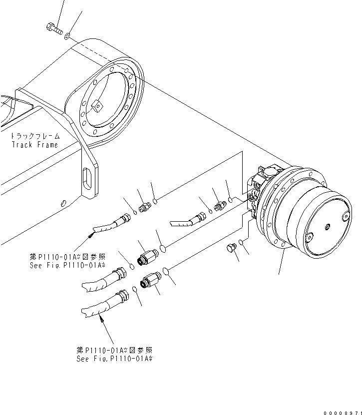 Пробка 37A-62-10160 KOMATSU