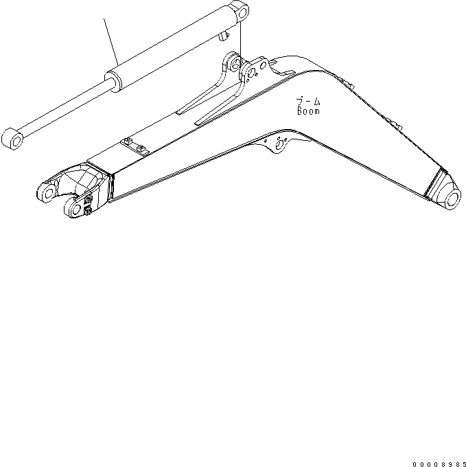 CYLINDER, ASSY. (707-00-0Y580) KOMATSU