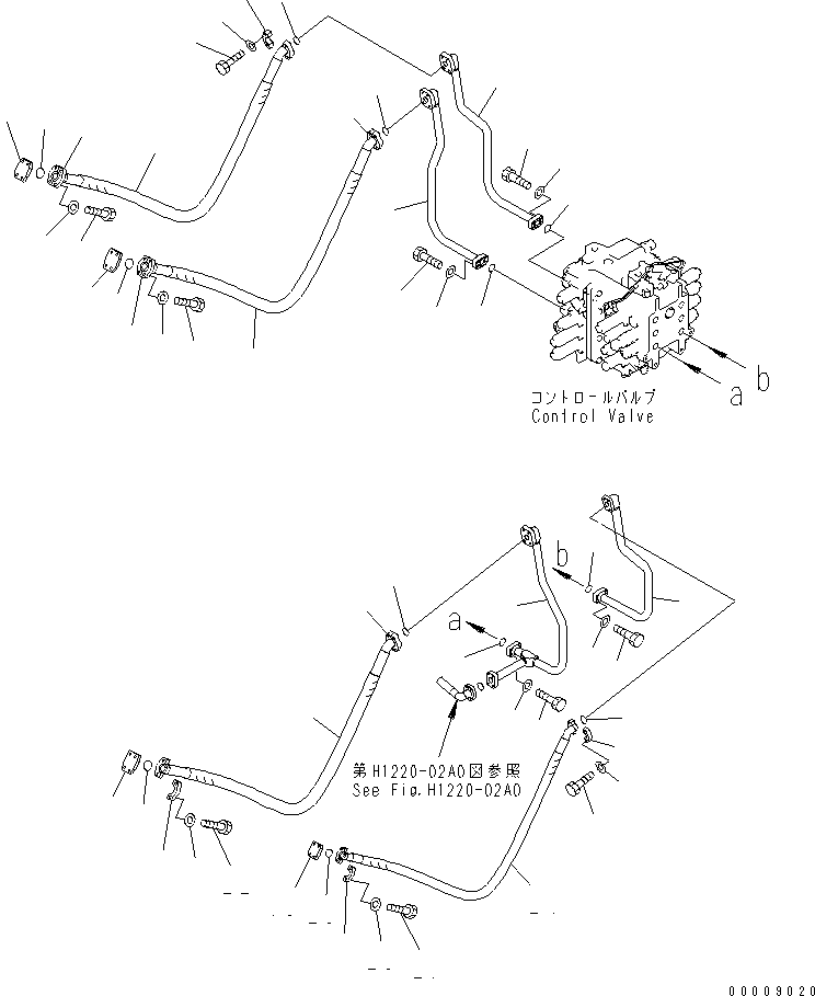 Шланг 07072-01020 KOMATSU