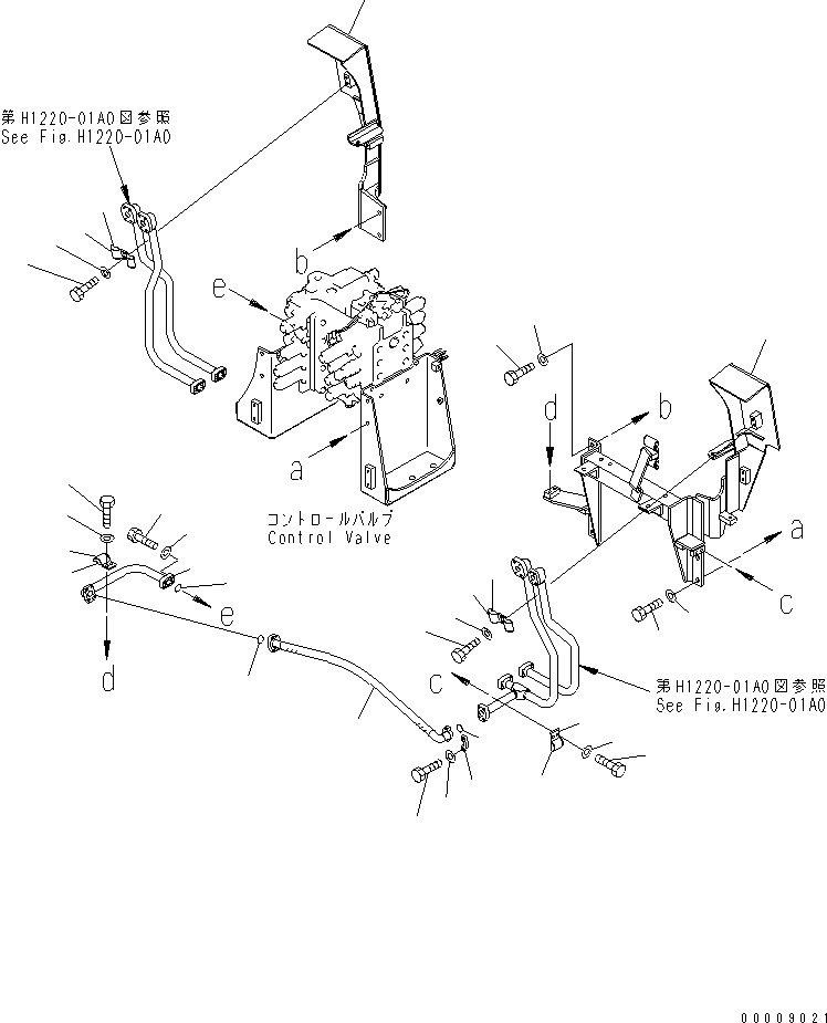 Кронштейн 21M-62-14910 KOMATSU
