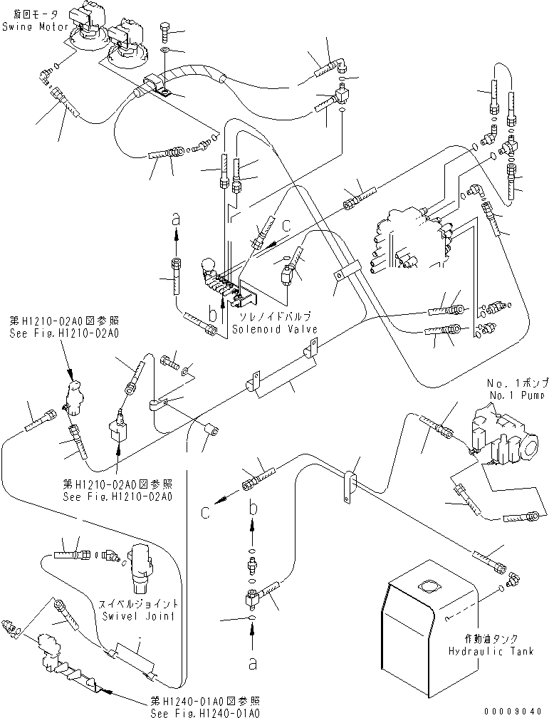 Шланг с торцевым уплотнением 02760-00330 KOMATSU