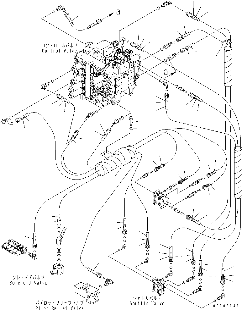Шланг с торцевым уплотнением 02760-00326 KOMATSU