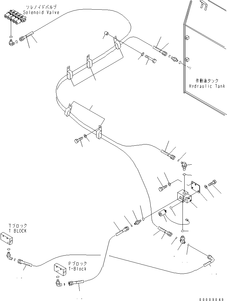 Шланг 02761-003A7 KOMATSU