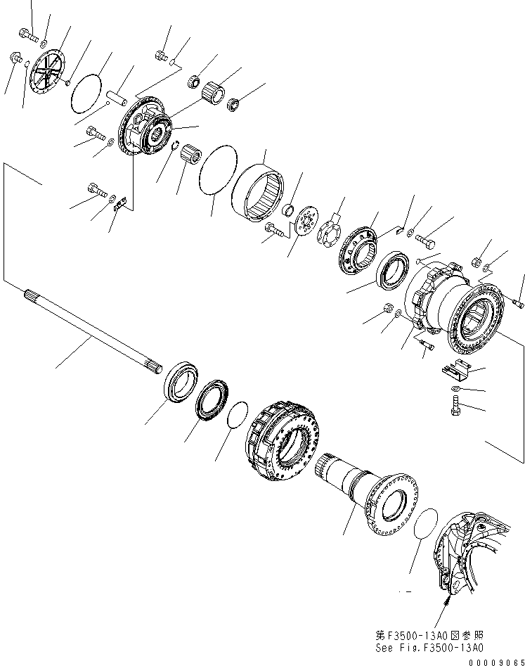 Подшипник 06000-32052 KOMATSU
