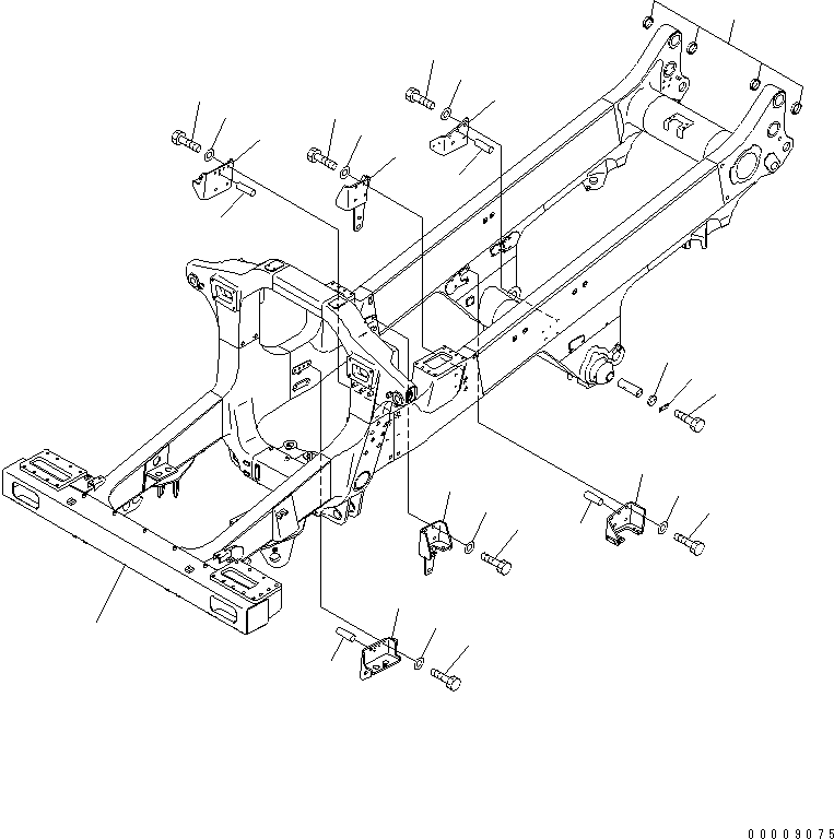 Держатель 04080-07015 KOMATSU