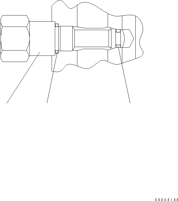 Уплотнительное кольцо круглого сечения UC17008570971 KOMATSU