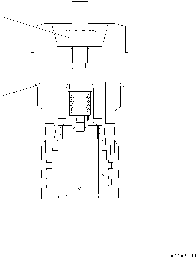 Уплотнительное кольцо круглого сечения UC17008554591 KOMATSU