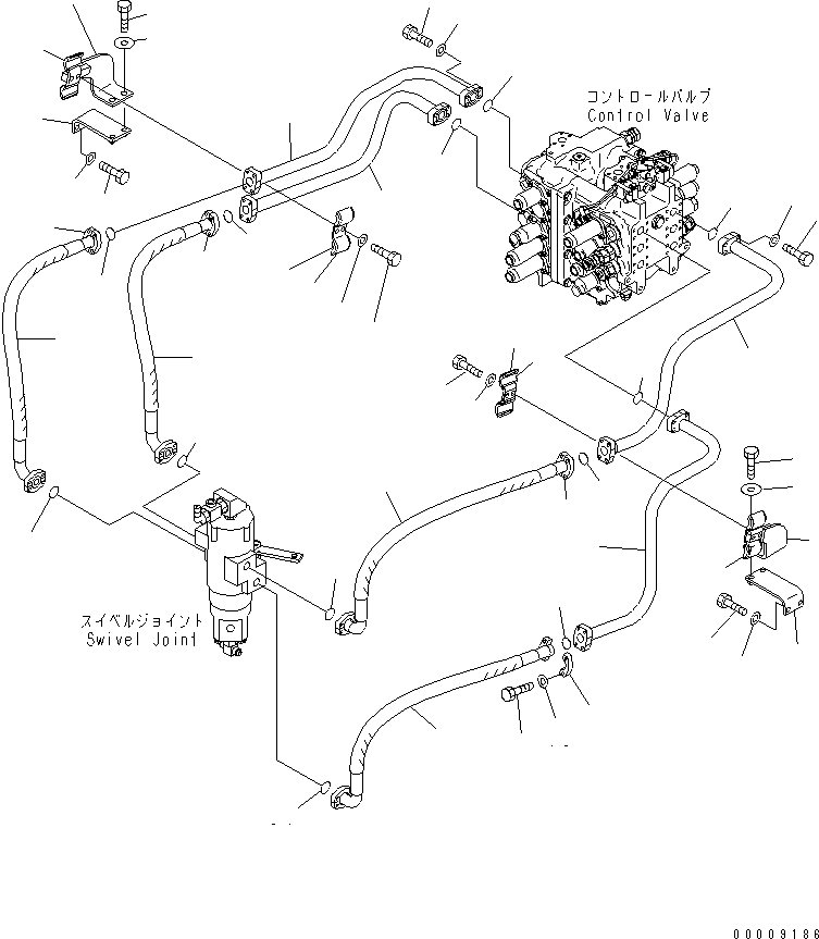 Шланг 07098-01010 KOMATSU
