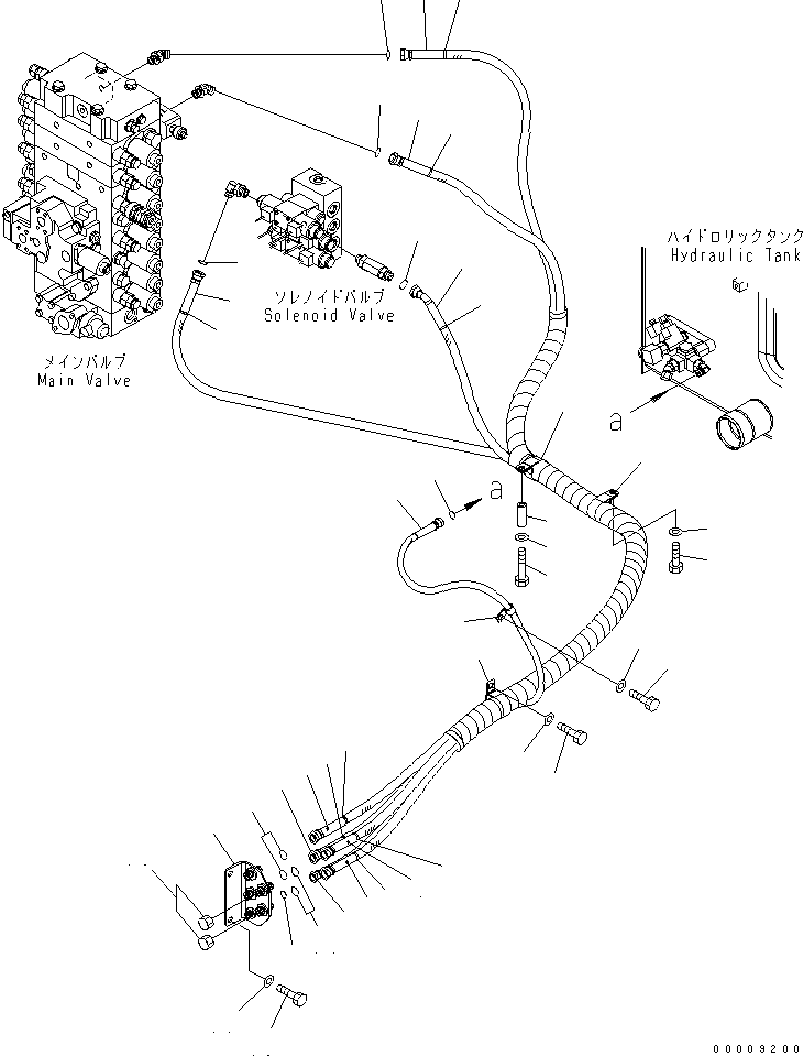 Шланг 02755-00422 KOMATSU