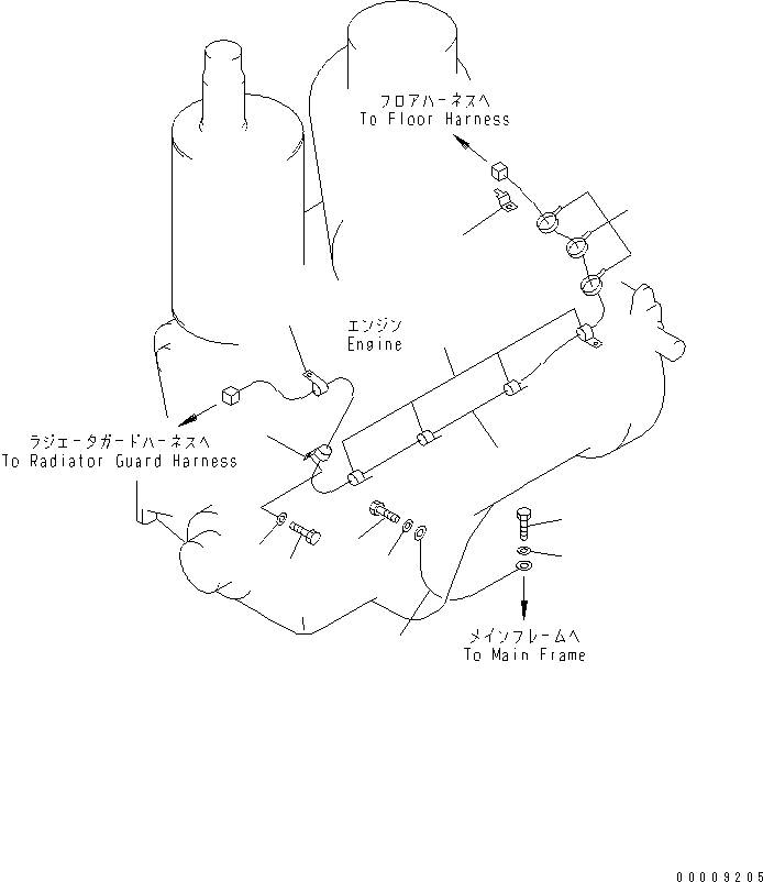 Жгут проводов 17M-06-42820 KOMATSU