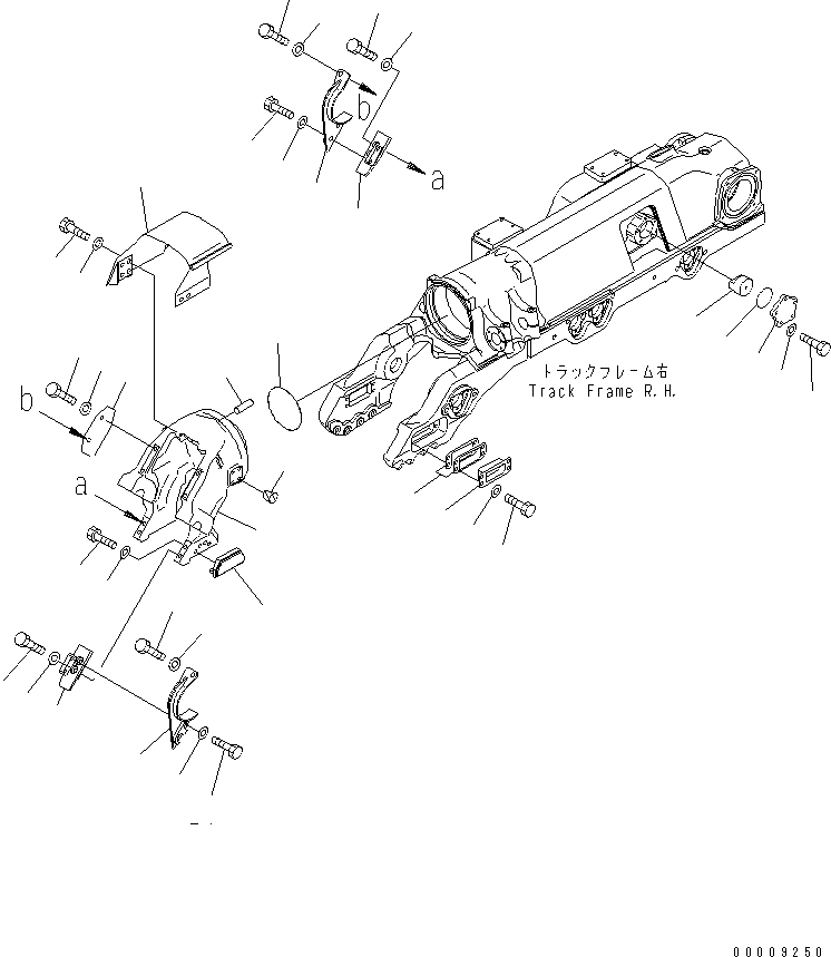 Крышка 17M-30-54140 KOMATSU