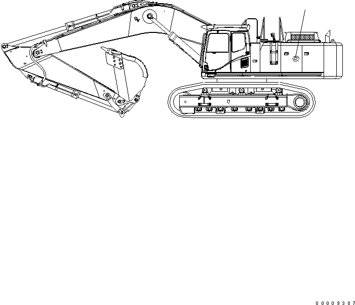 PLATE, CAUTION,(ENGLISH) 208-00-11840 KOMATSU