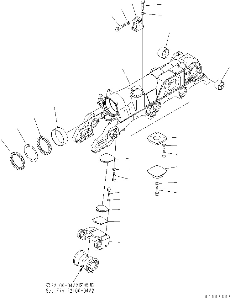 болт 01010-62285 KOMATSU