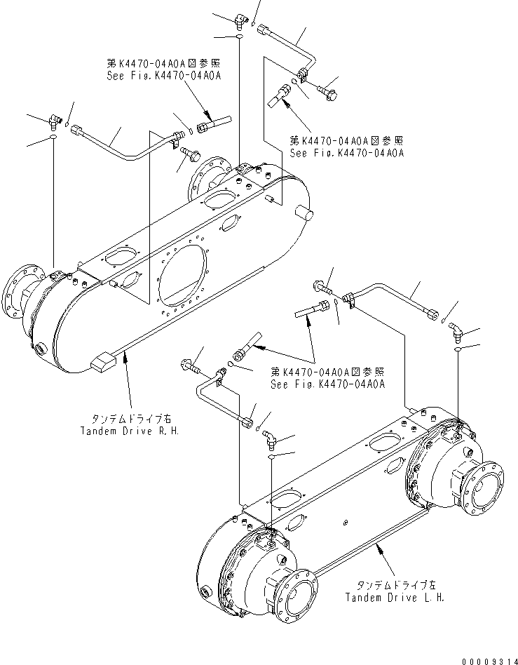 Угольник 02782-10426 KOMATSU