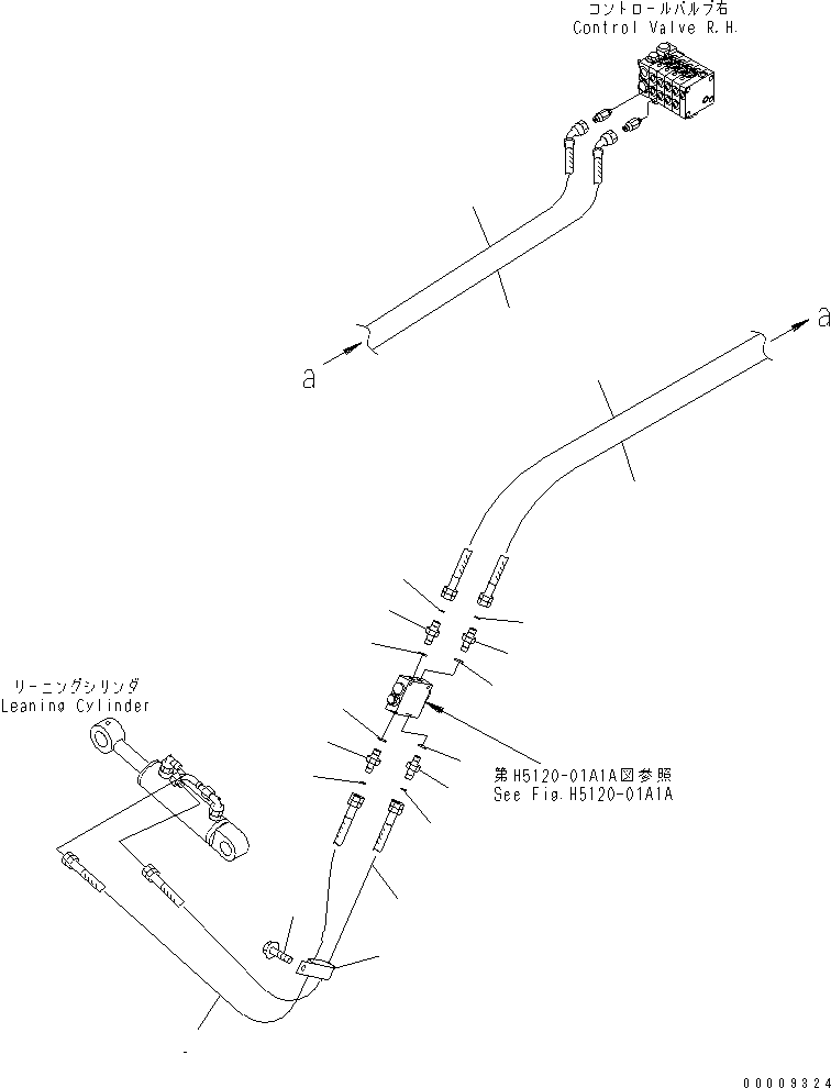 Шланг 02755-00341 KOMATSU