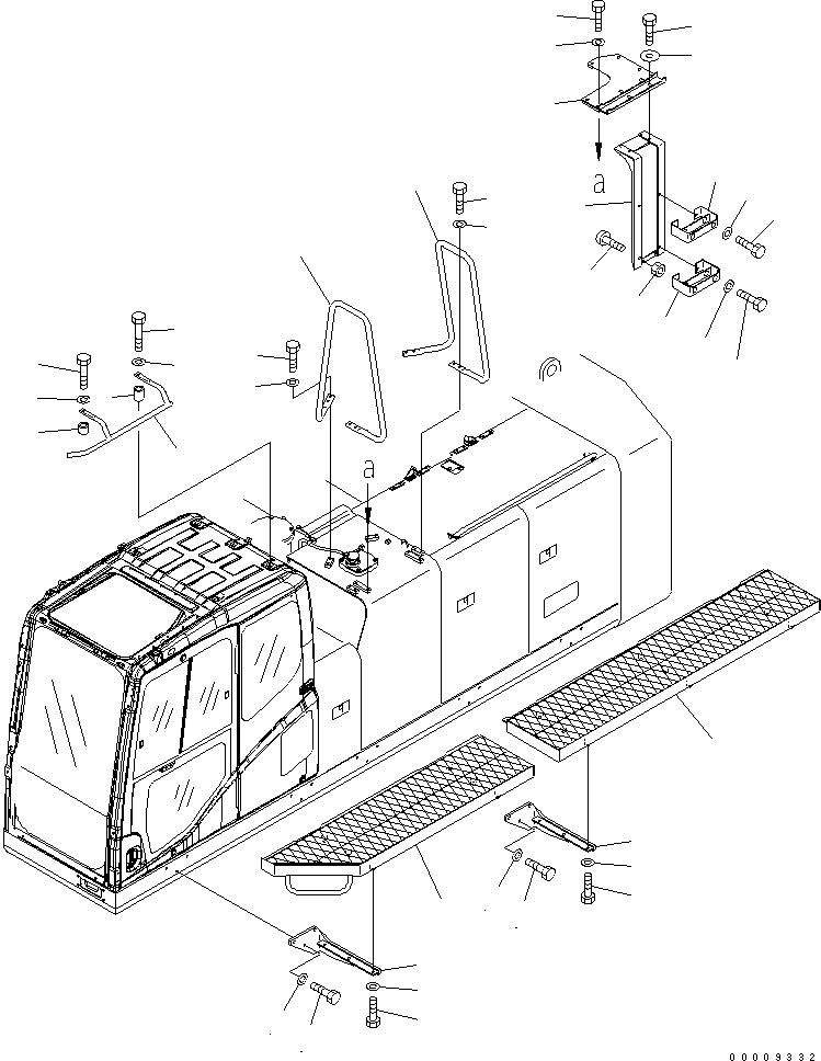 Болт 01010-D1265 KOMATSU