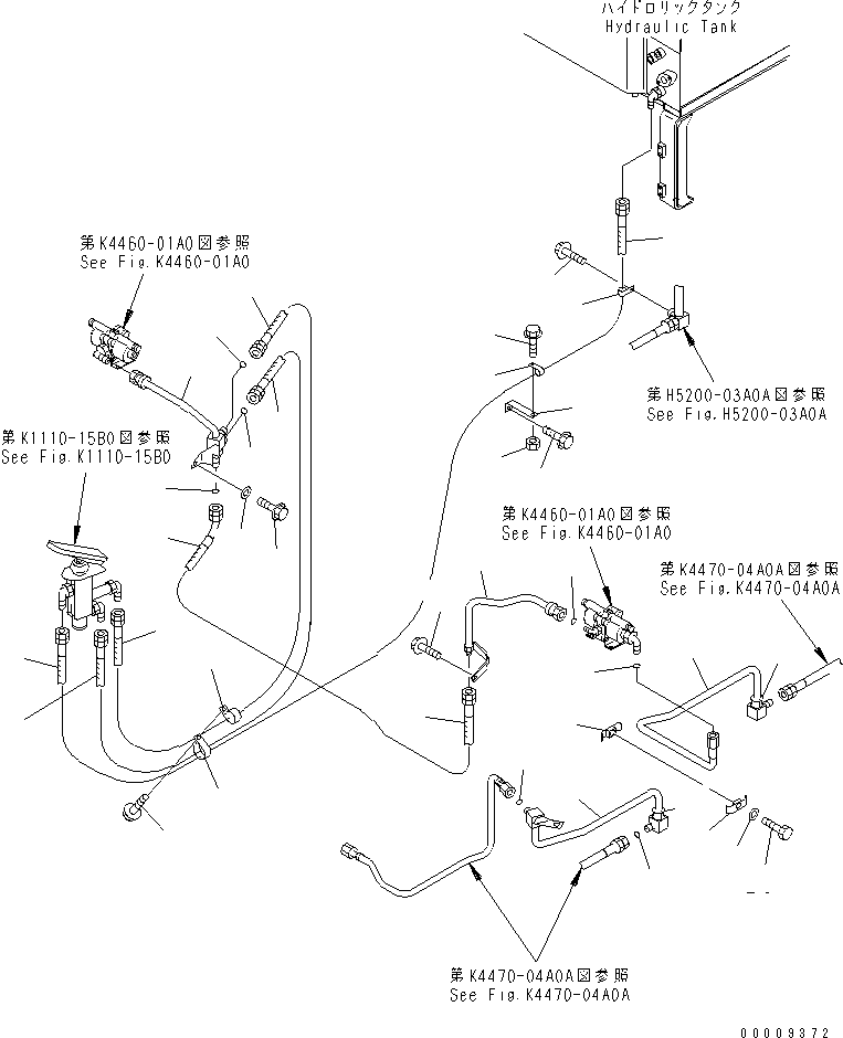Шланг 23B-60-43232 KOMATSU