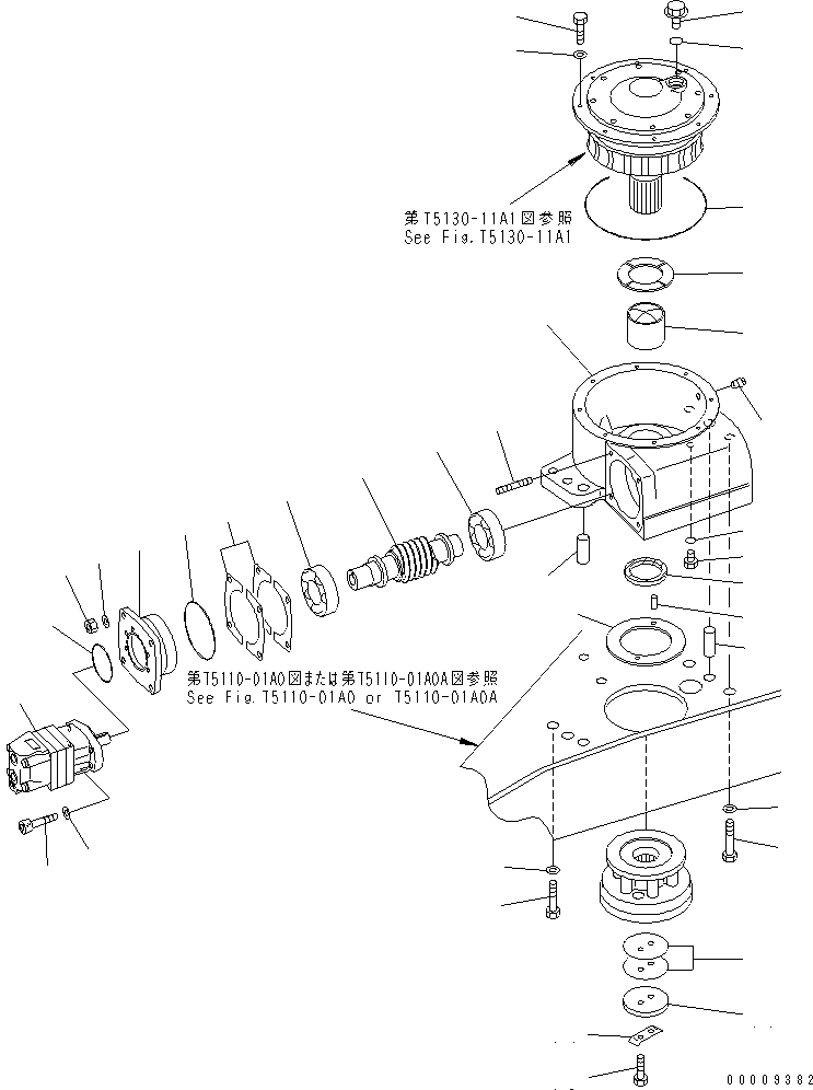 Картер 23B-70-52250 KOMATSU