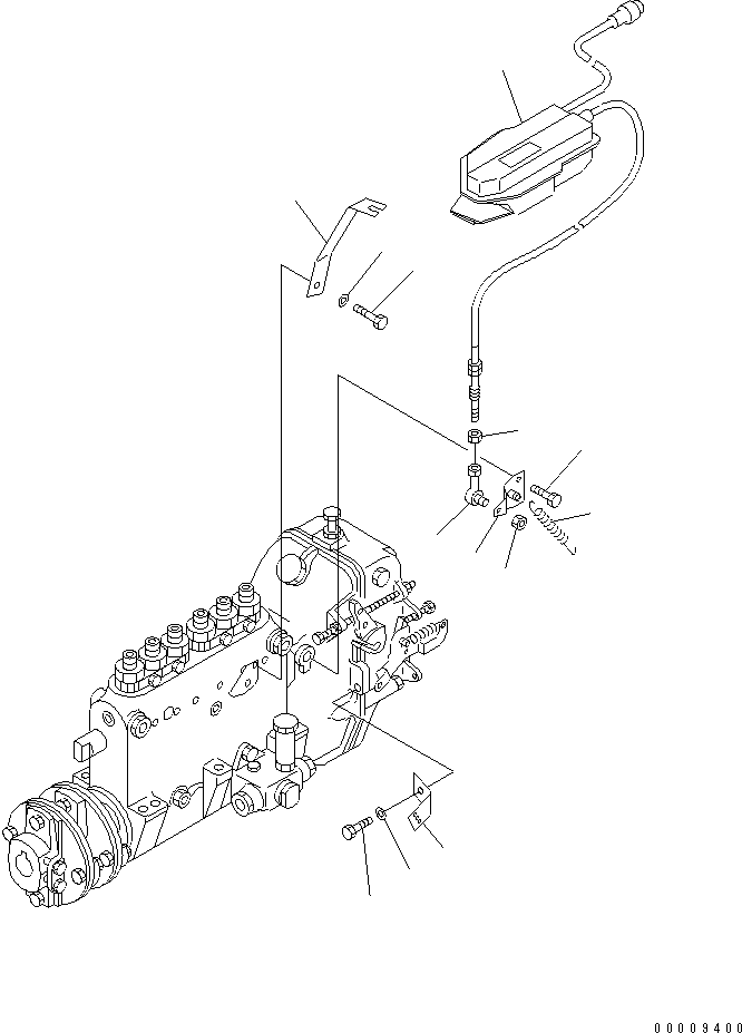 Шаровой шарнир 6966-83-3710 KOMATSU