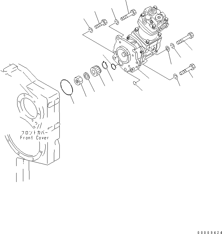 Уплотнительное кольцо круглого сечения 07000-62015 KOMATSU