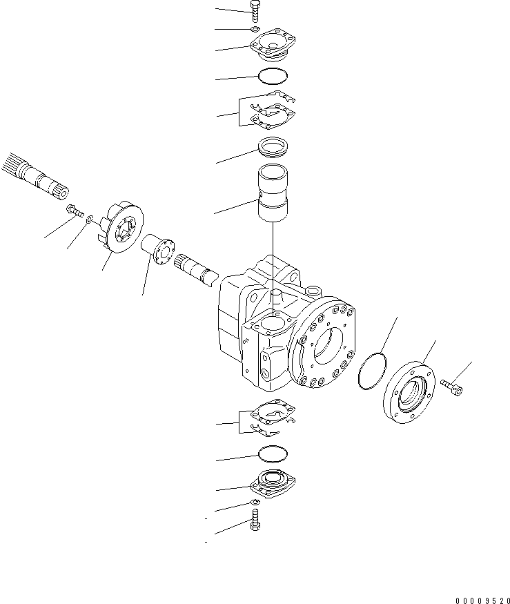 Уплотнительное кольцо круглого сечения (\7\07000-E2105) KOMATSU