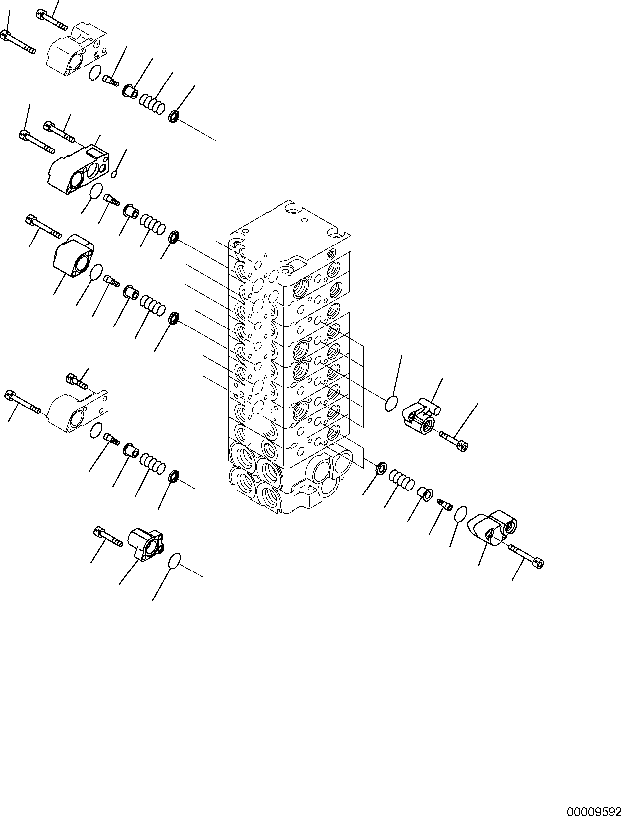 Корпус пружины 723-11-37210 KOMATSU