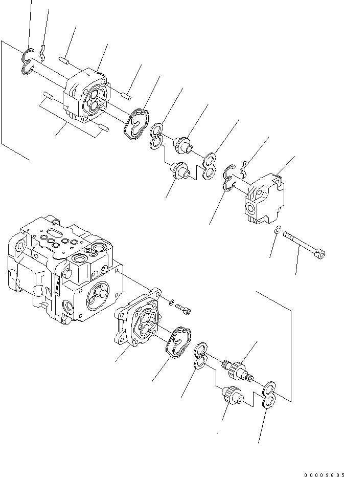 ведомая шестерня (\7\705-40-17H10) KOMATSU