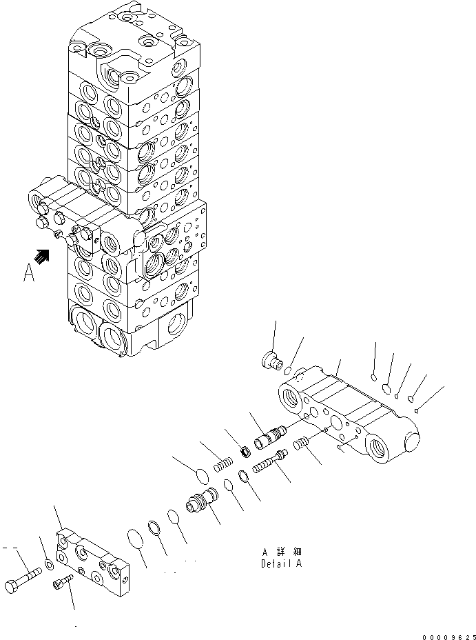 Болт 01010-80665 KOMATSU