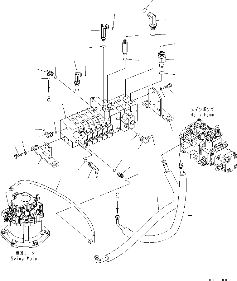 Шланг 22F-62-22151 KOMATSU