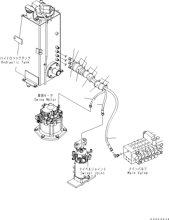Шланг 22F-62-22411 KOMATSU