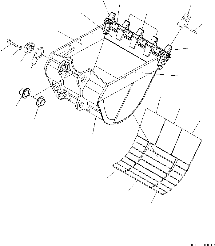 Палец 09244-03036 KOMATSU