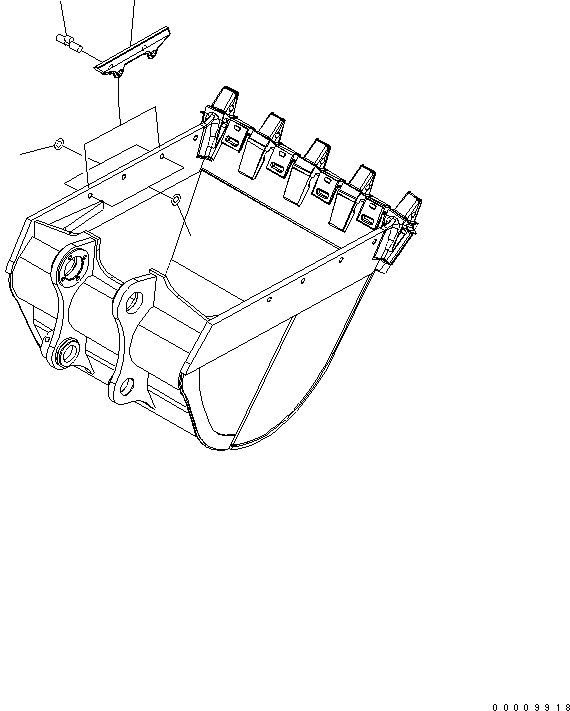 Ограждение 208-934-7132 KOMATSU