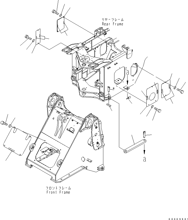 Передняя крышка 419-877-2220 KOMATSU