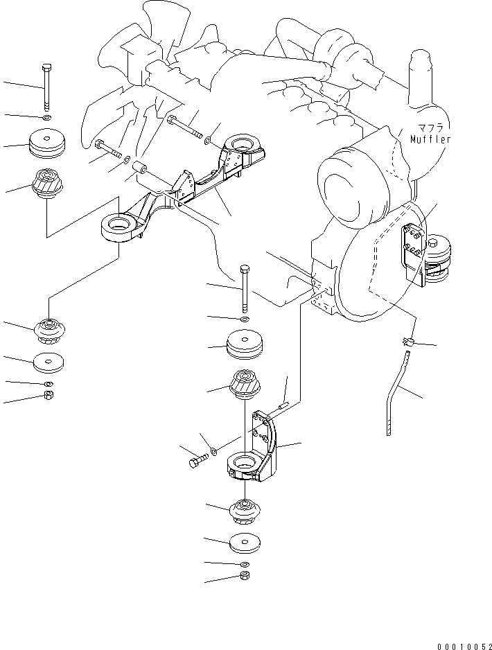 Шланг 07260-30950 KOMATSU